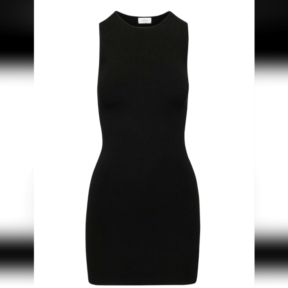 Rib-Knit Tank Dress by ARITZIA